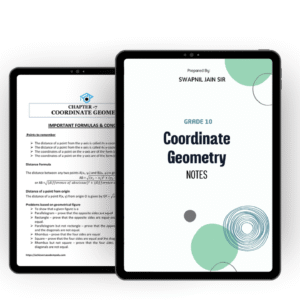 Coordinate Geometry