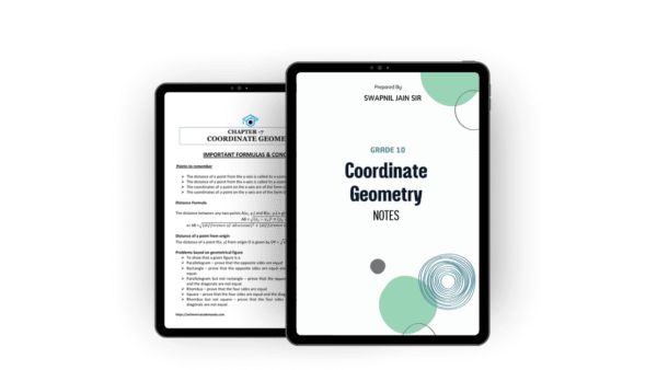 Coordinate Geometry