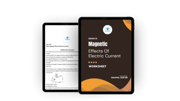 Magnetic Effects of Electric Current