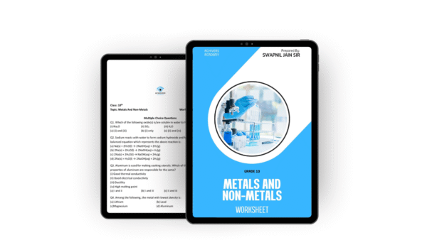 Metals and Non-Metals