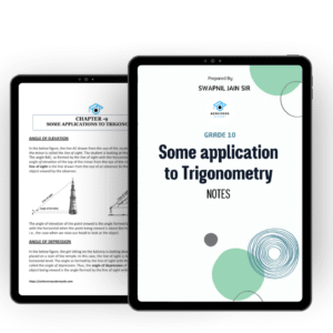 Some Applications of Trigonometry